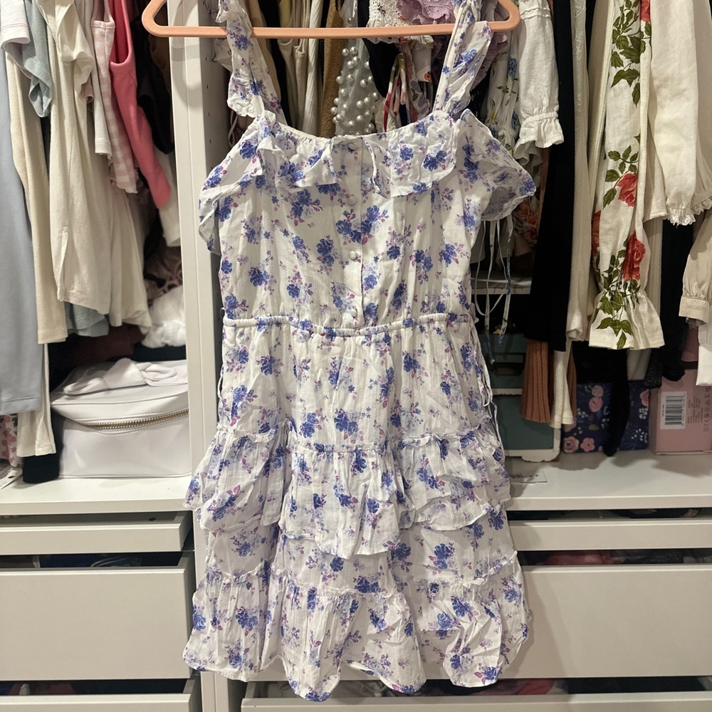 LSF x Target ruffle mini dress